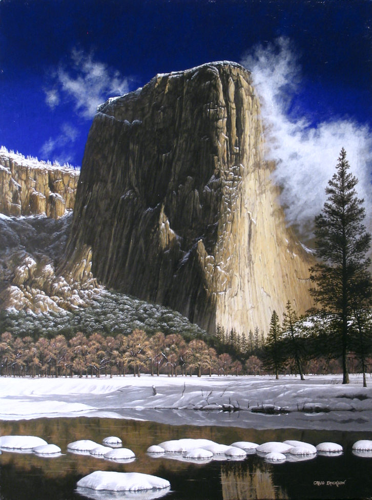El Capitan, (c) 2007 by Craig Erickson painting