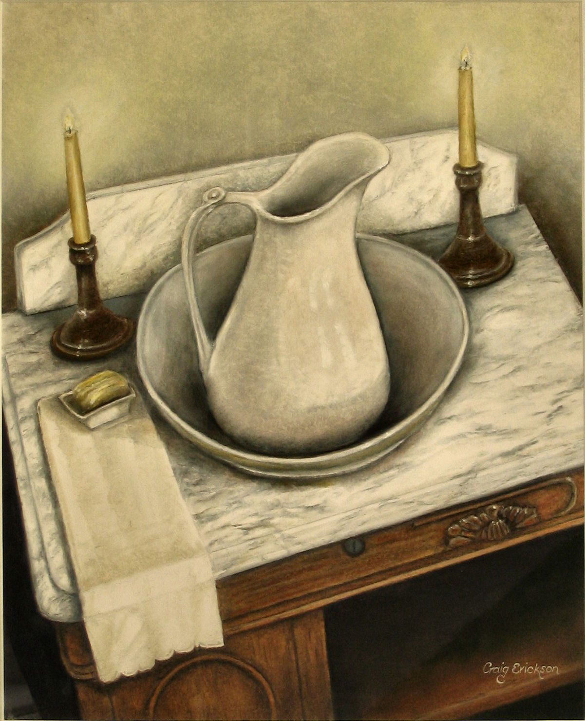 Still Life 46, (c) 2005 by Craig Erickson, art, pastel, original